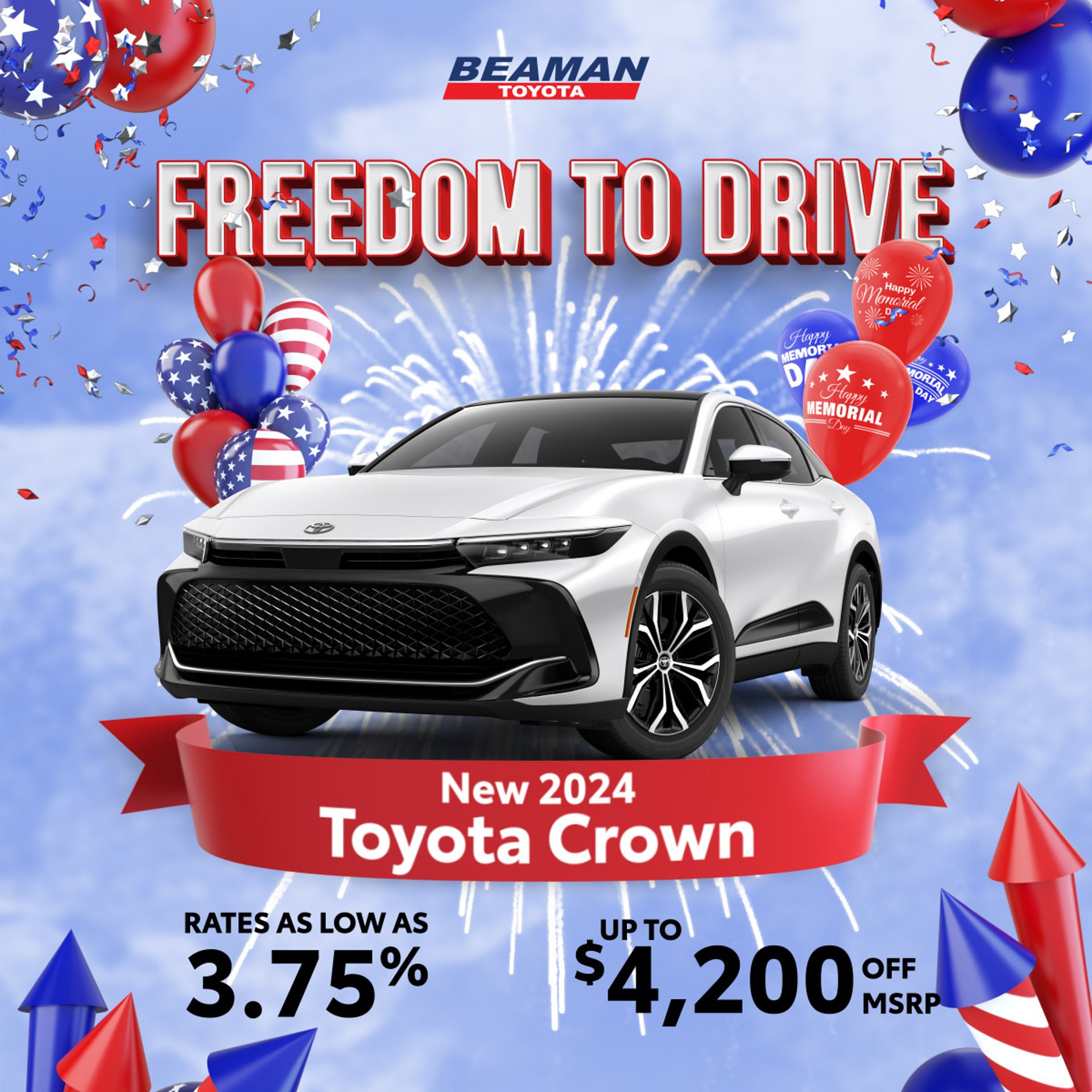Freedom to Drive Crown