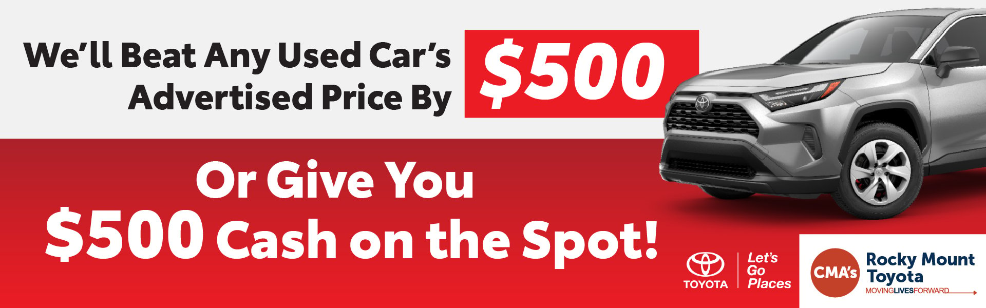 Beat Any Used Car Advertised Price