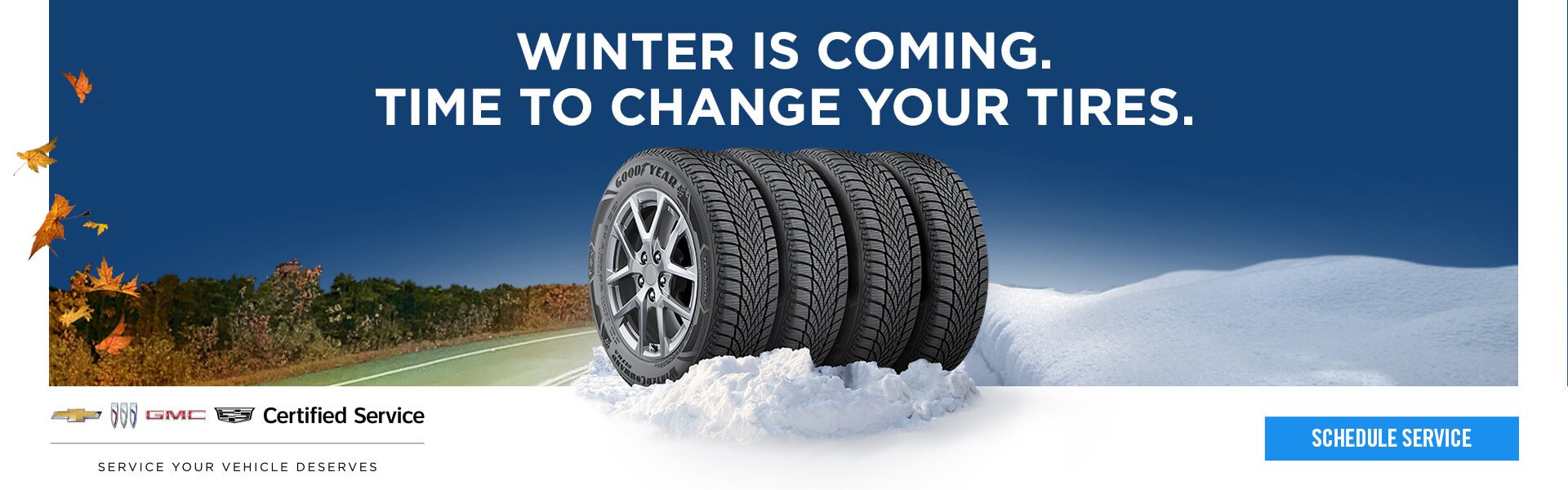 Winter Change your tires - GMCCA