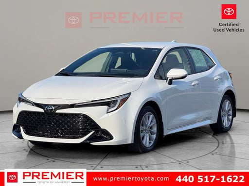 certified
  pre-owned
 2025 toyota corolla hatchback fwd
